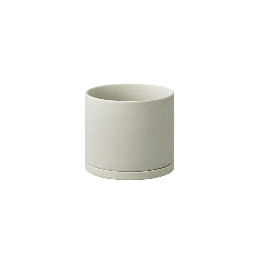 Accents KINTO | Plant Pot 191_ 105Mm / 4In Dark Grey