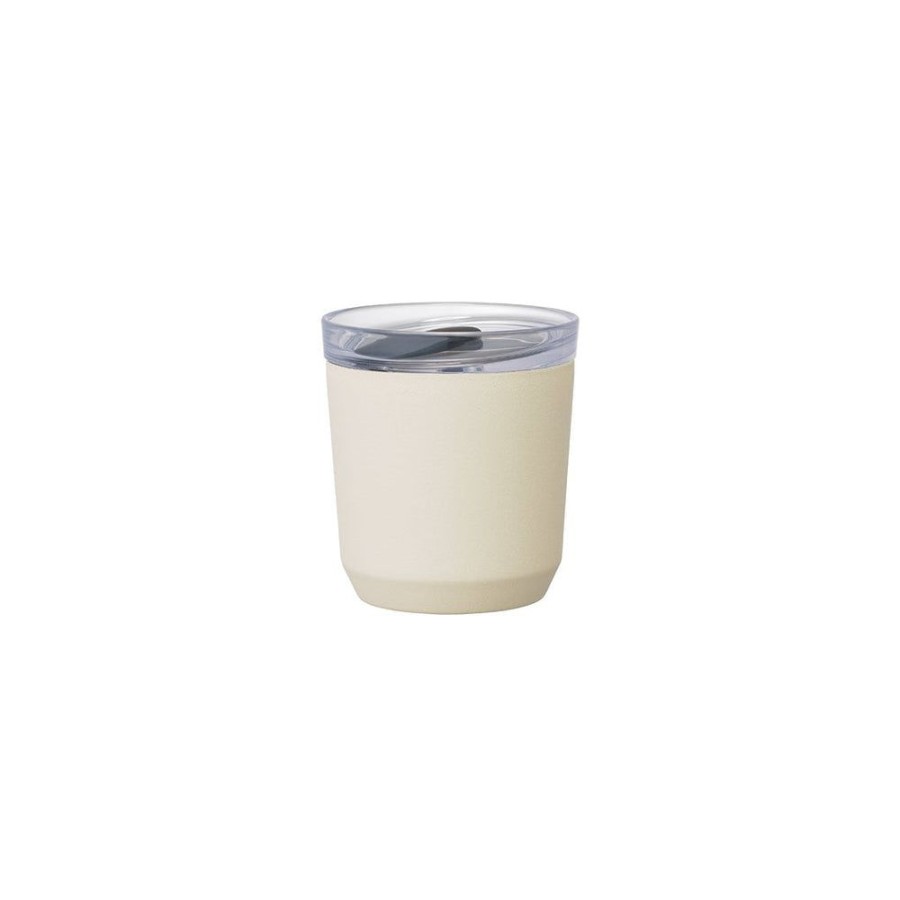 Accents KINTO | To Go Tumbler (With Plug) 240Ml / 8.2Oz White