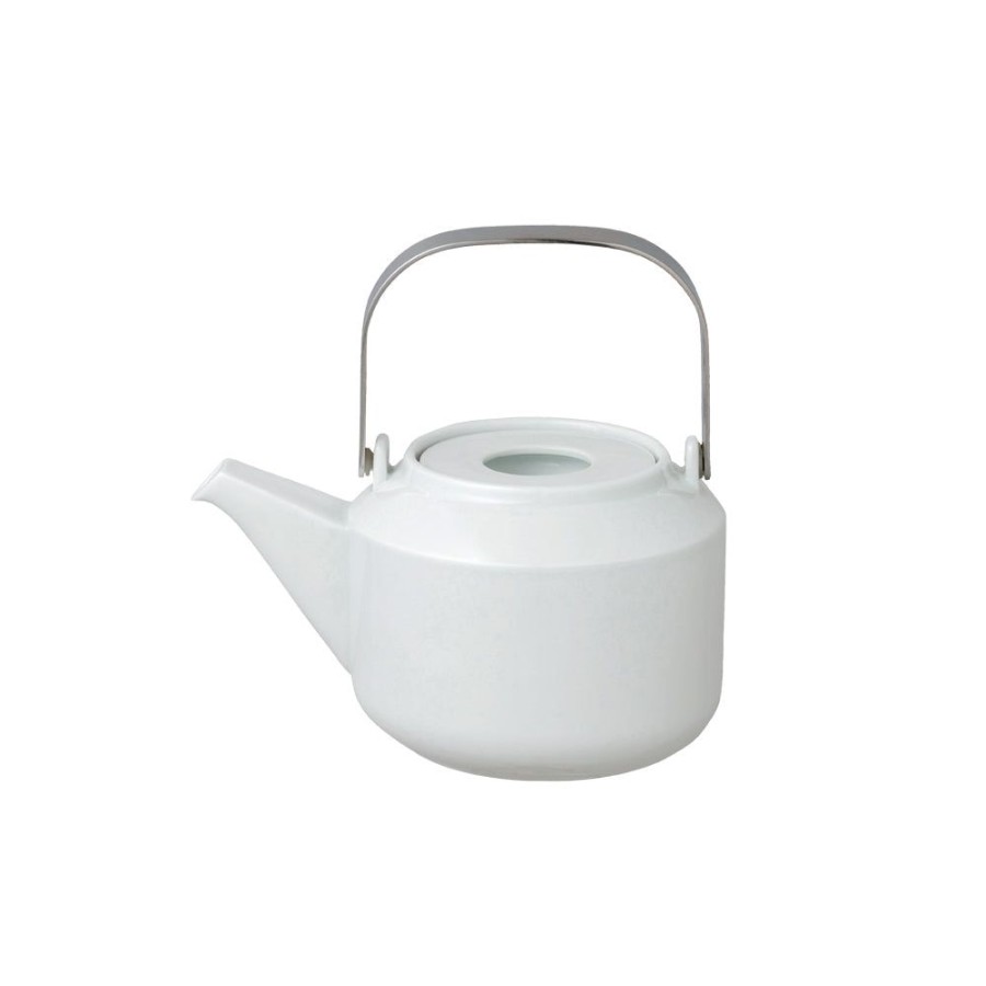 Coffee & Tea KINTO | Leaves To Tea Teapot 600Ml White