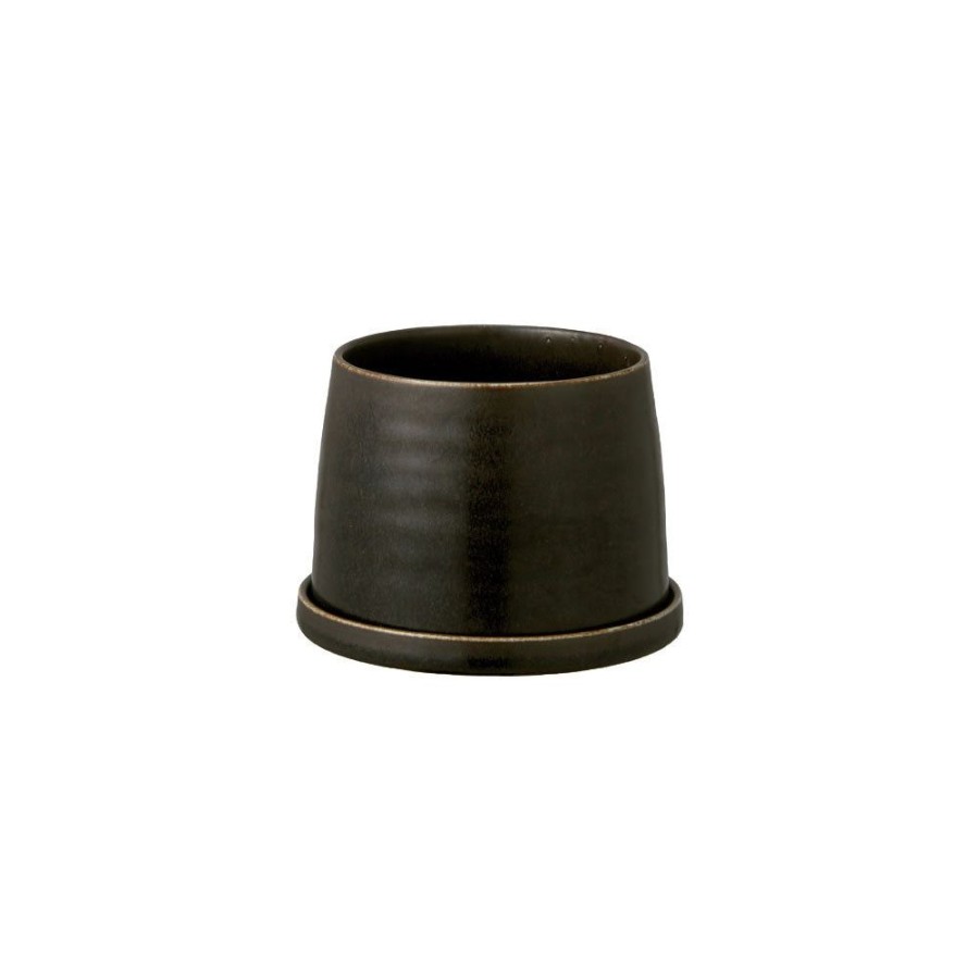 Accents KINTO | Plant Pot 192_ 110Mm / 4In Beige