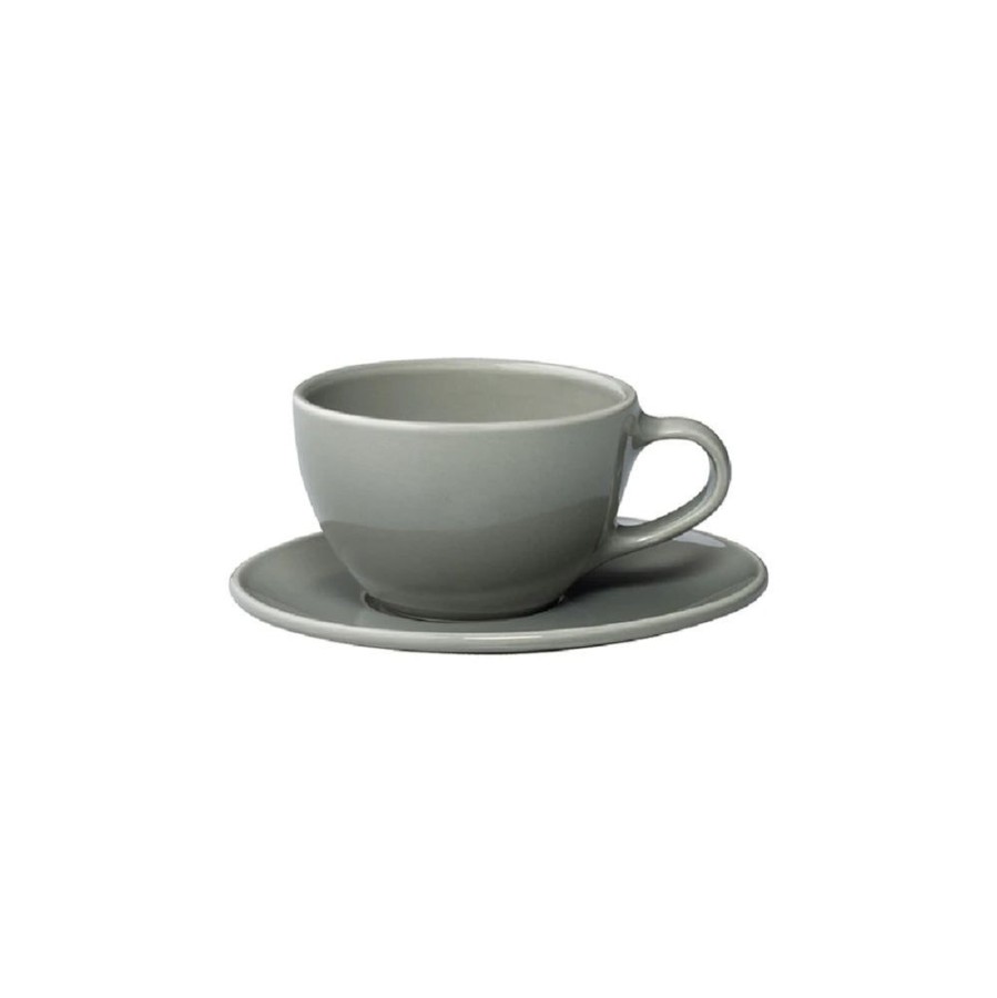 Coffee & Tea KINTO | Topo Cup & Saucer 300Ml Grey