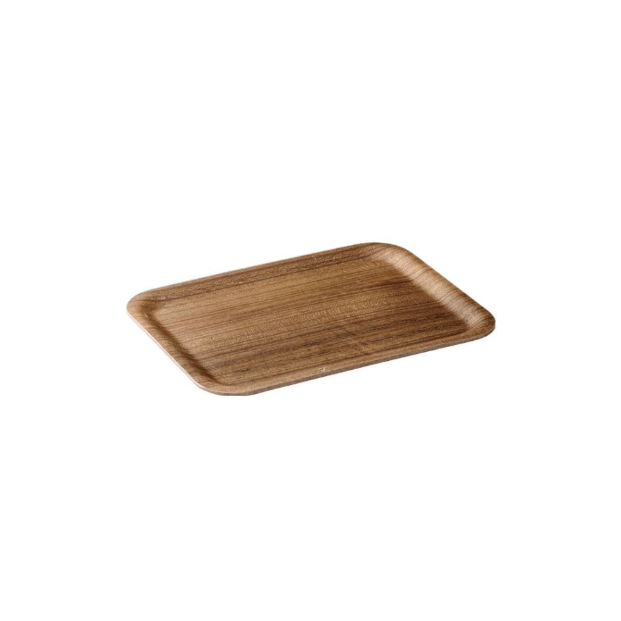 Table & Kitchen KINTO | Nonslip Tray 270X200Mm Teak