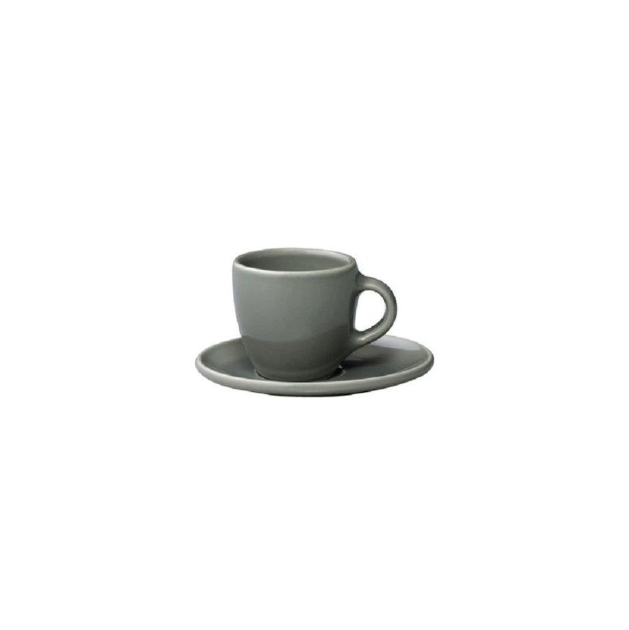 Coffee & Tea KINTO | Topo Cup & Saucer 80Ml Grey