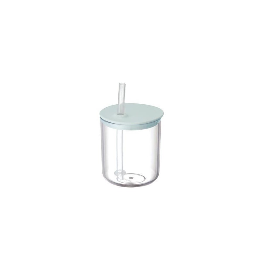 Drinkware KINTO | Bonbo Straw Cup 200Ml Blue Grey