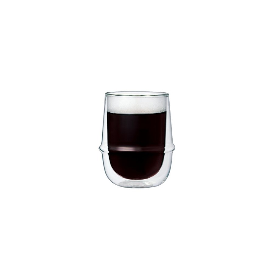 Drinkware KINTO | Kronos Double Wall Coffee Cup 250Ml Clear