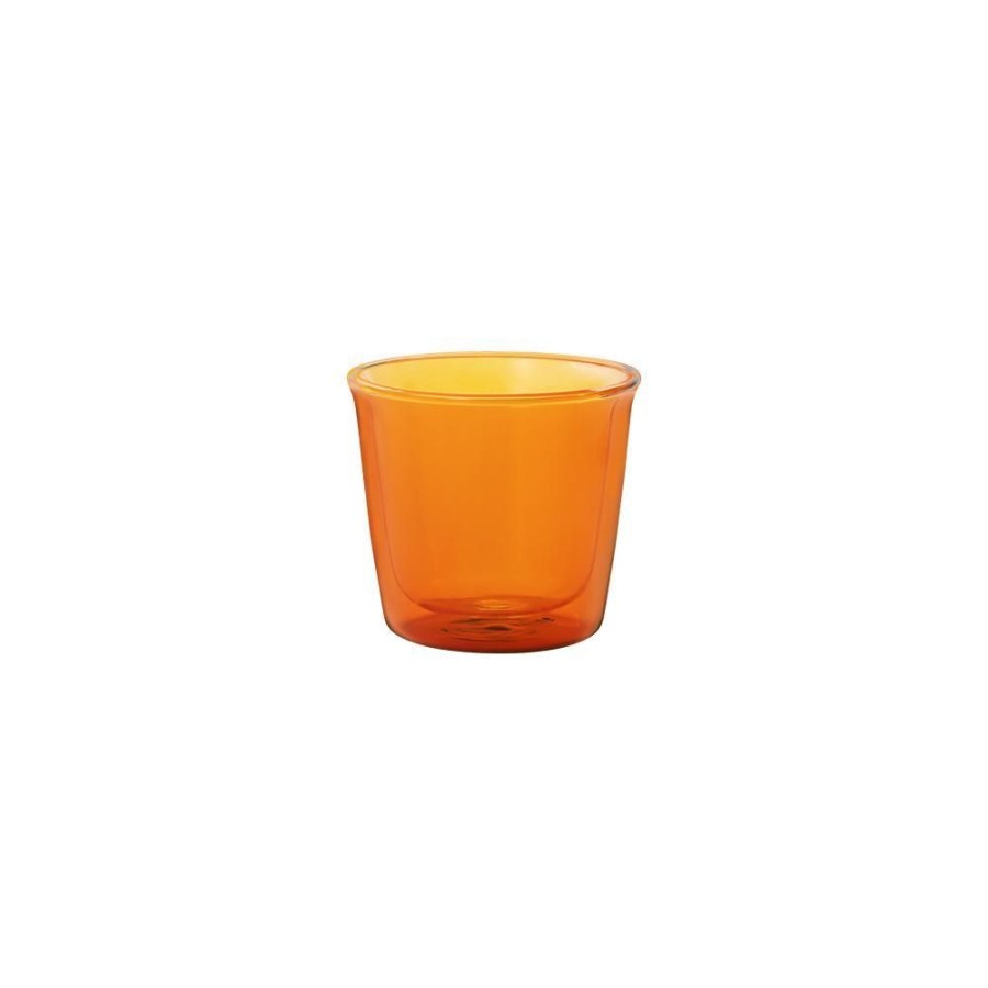 Drinkware KINTO | Cast Double Wall Glass 250Ml Amber