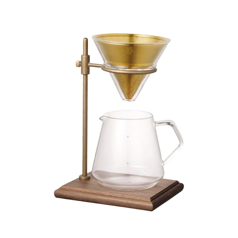 Coffee & Tea KINTO | Scs Specialty S02 Brewer Stand Set 4 Cup Gold