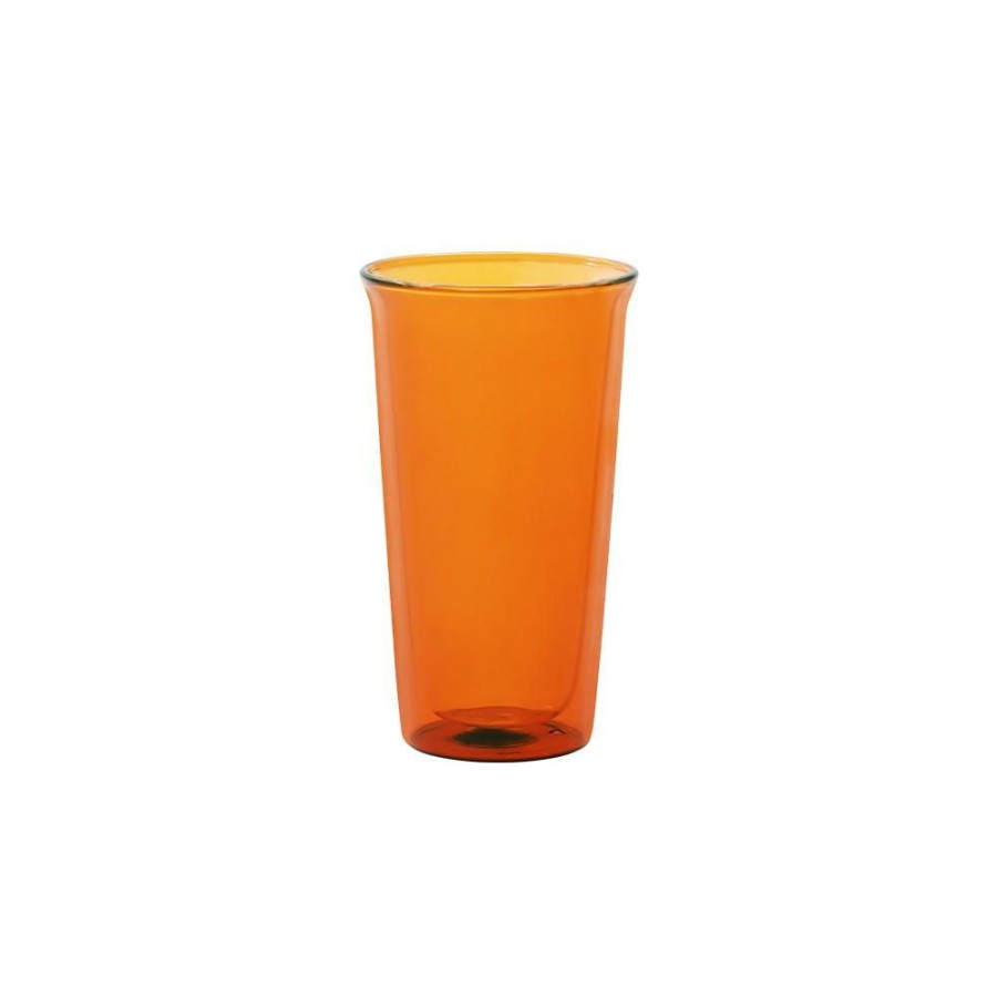 Drinkware KINTO | Cast Double Wall Glass 340Ml Amber