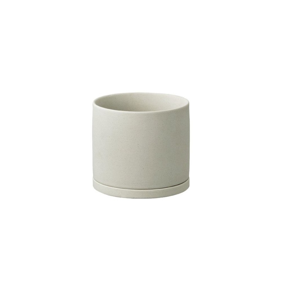 Accents KINTO | Plant Pot 191_ 105Mm / 4In Dark Grey