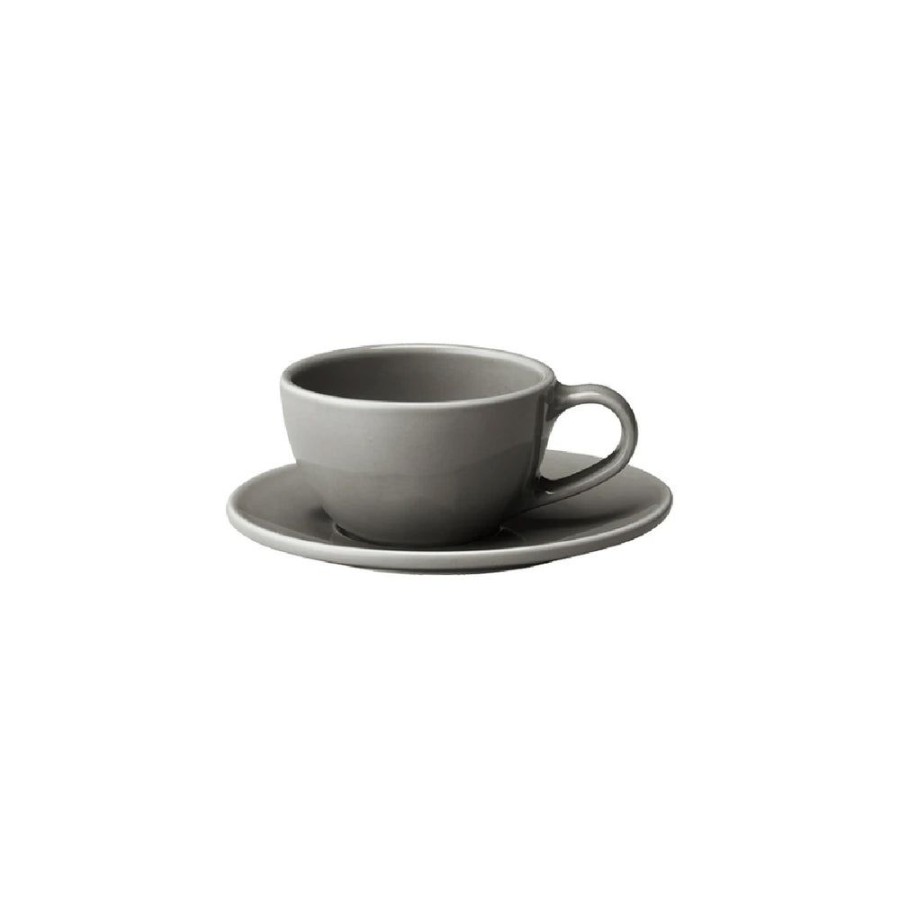 Coffee & Tea KINTO | Topo Cup & Saucer 200Ml Grey