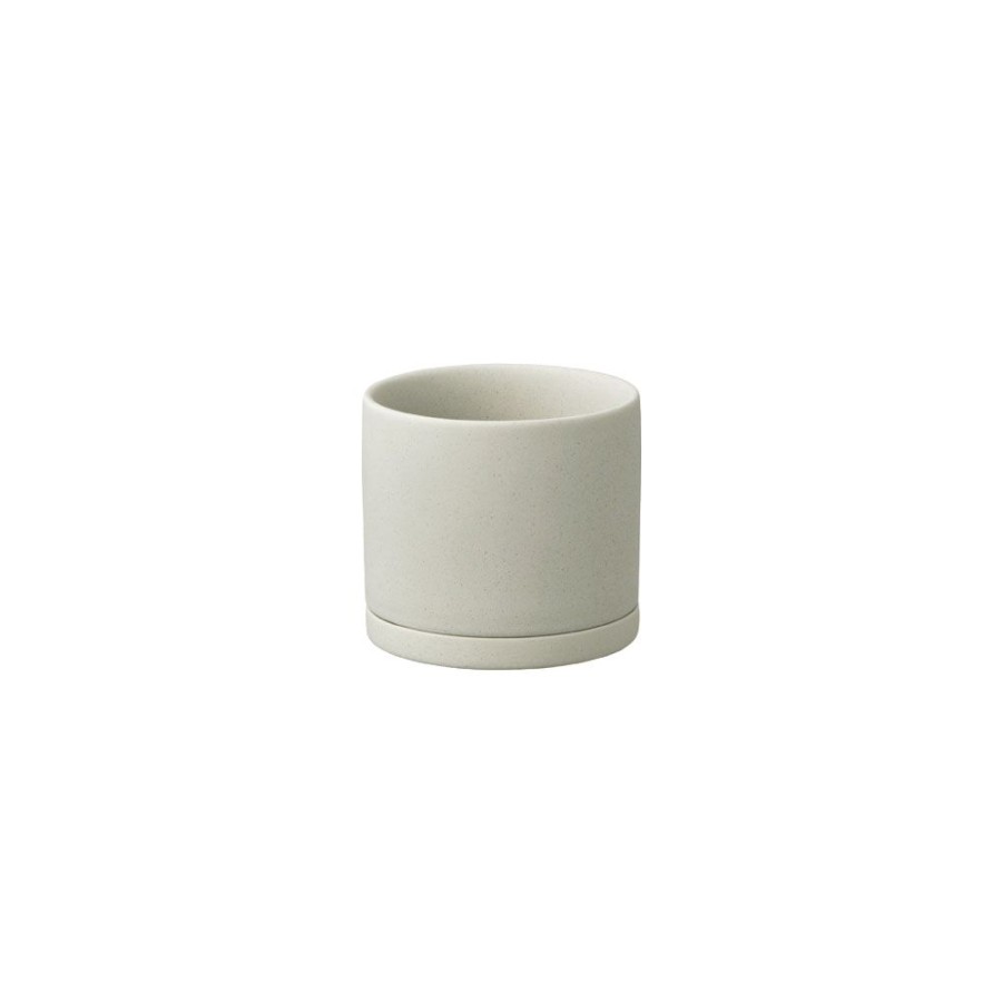 Accents KINTO | Plant Pot 191_ 85Mm / 3In Dark Grey