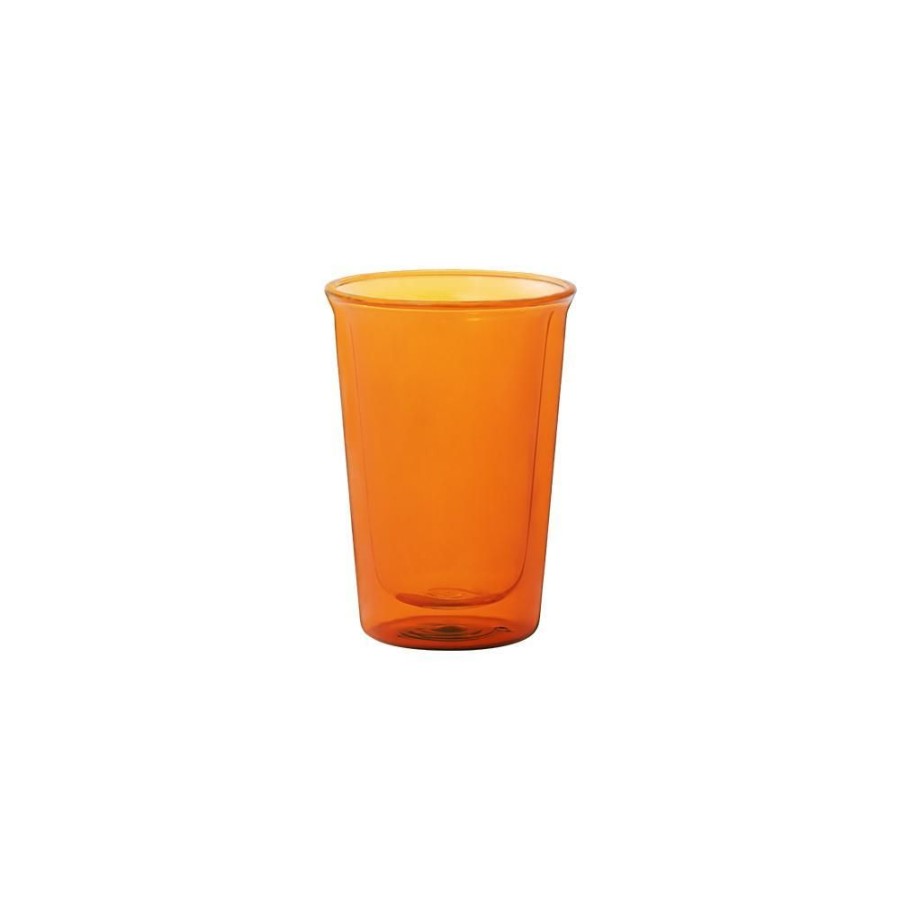 Drinkware KINTO | Cast Double Wall Glass 290Ml Amber