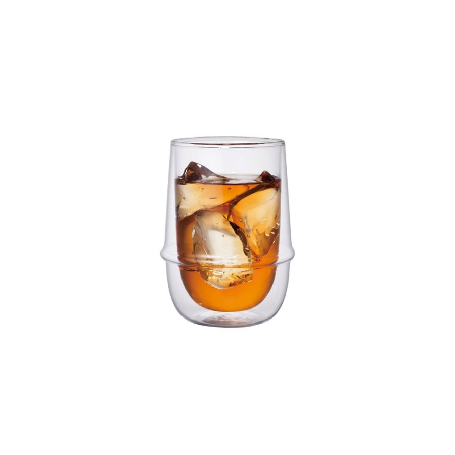 Drinkware KINTO | Kronos Double Wall Iced Tea Glass 350Ml Clear