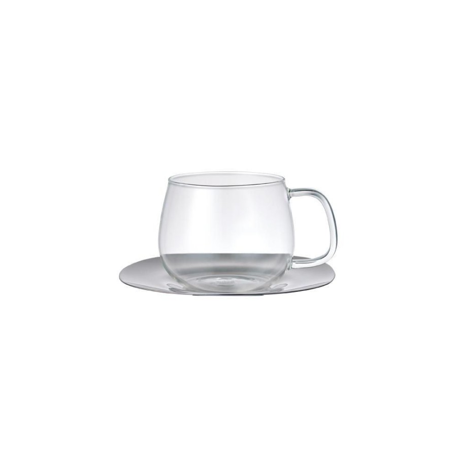 Coffee & Tea KINTO | Unitea Cup & Saucer (350Ml) Stainless Steel