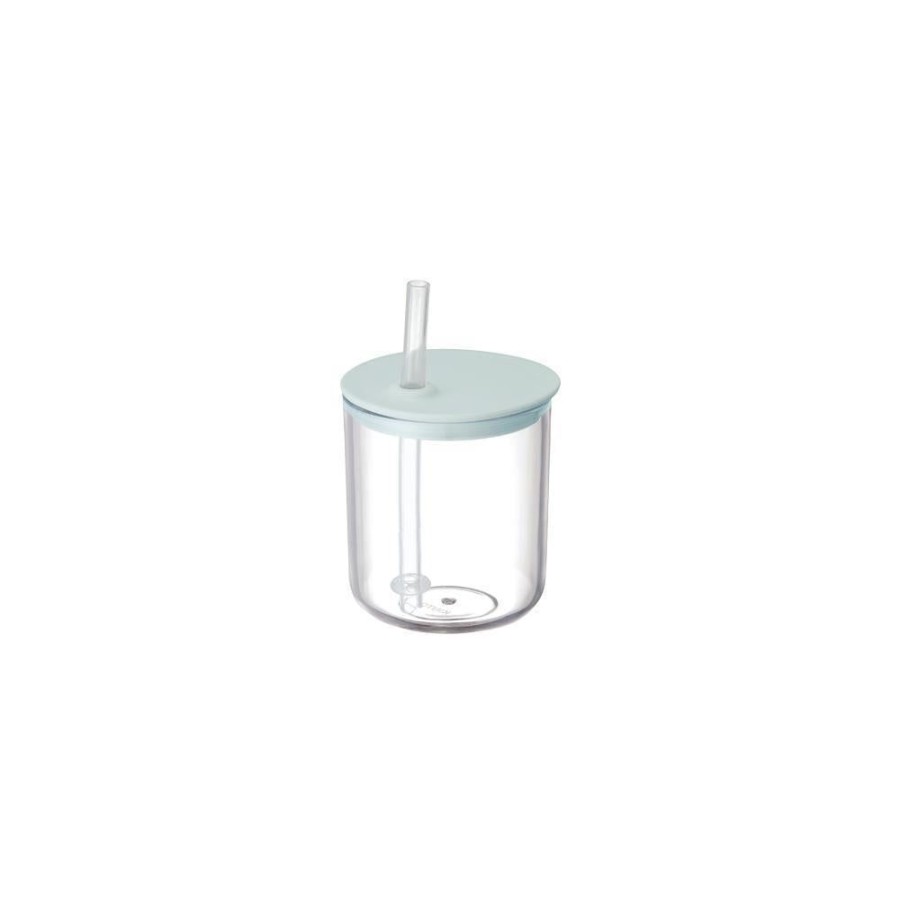 Drinkware KINTO | Bonbo Straw Cup 200Ml Blue Grey