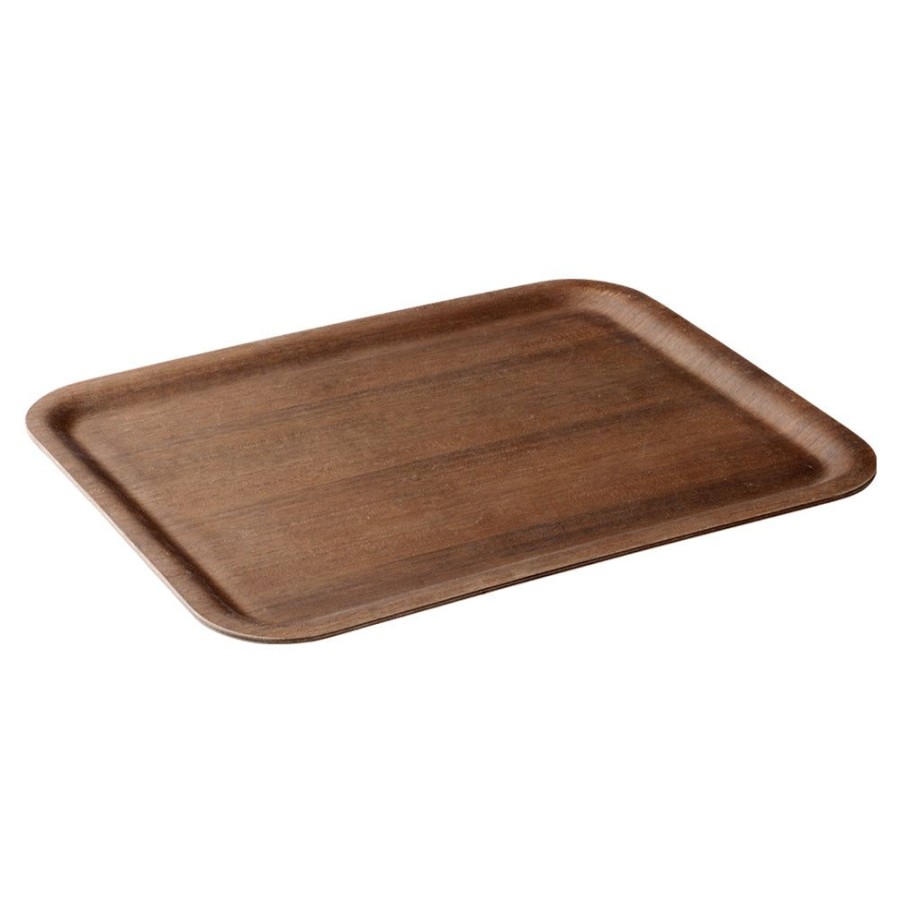 Table & Kitchen KINTO | Nonslip Tray 430X330Mm Teak